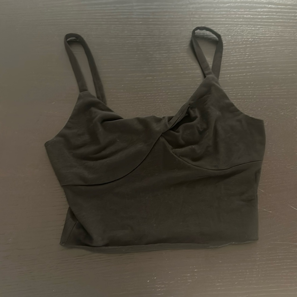 Black extra small women’s SHEIN twist top. Never worn.